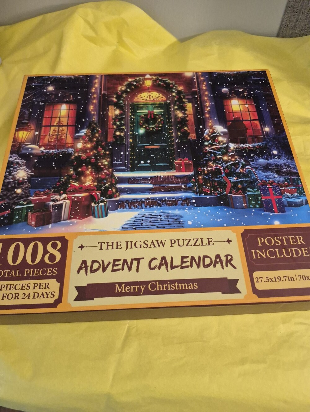 Advent Calendar Jigsaw Puzzle - Merry Christmas